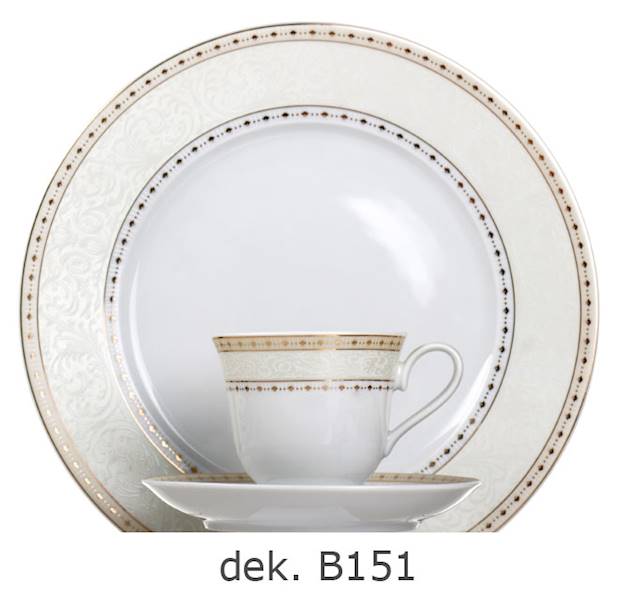 serwis obiadowy 12/45 dek: B151 Koronka ASTRA