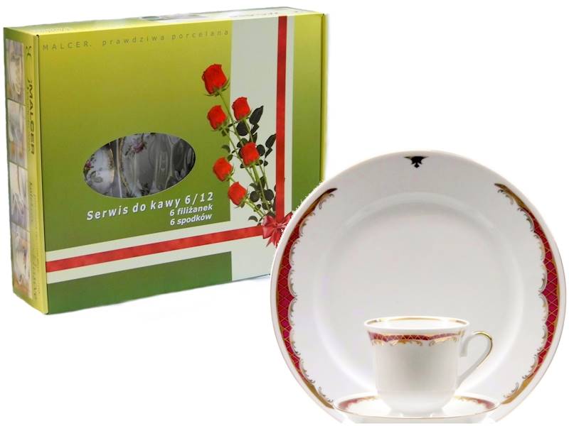 serwis do kawy 6/12 dek: 430 Krata Purpur. ASTRA