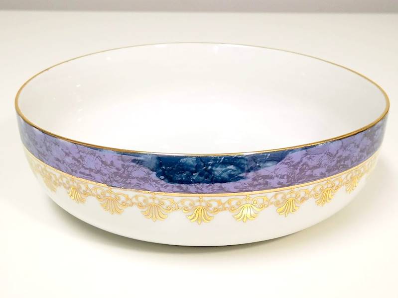 salaterka cylindryczna 21 Blue & Gold ATELIER nisk