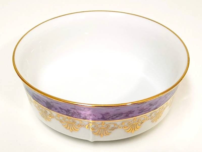 salaterka cylindryczna 13 Blue & Gold KAMELIA
