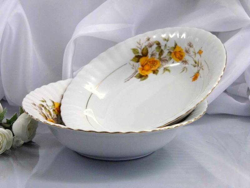 salaterka okrągła 26 Golden Rose IWONA