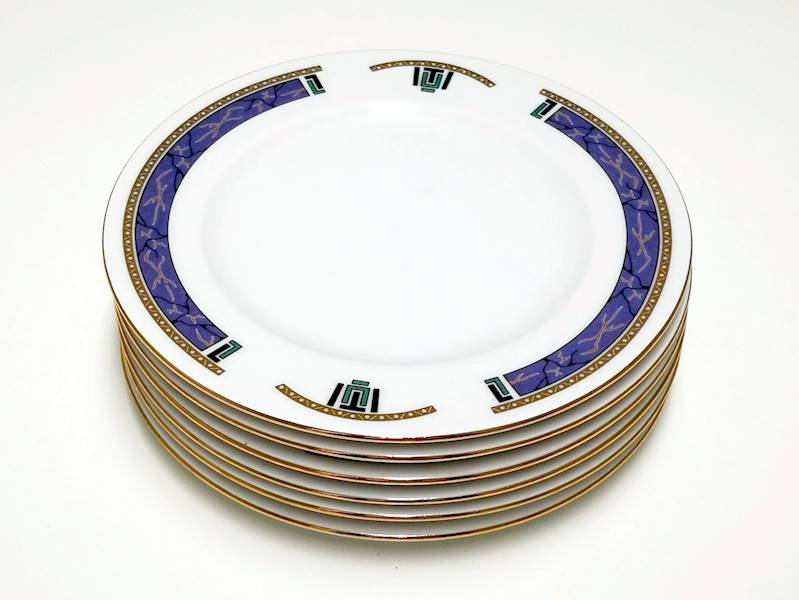 talerz płytki 19 Blue Lady NINA 6/6