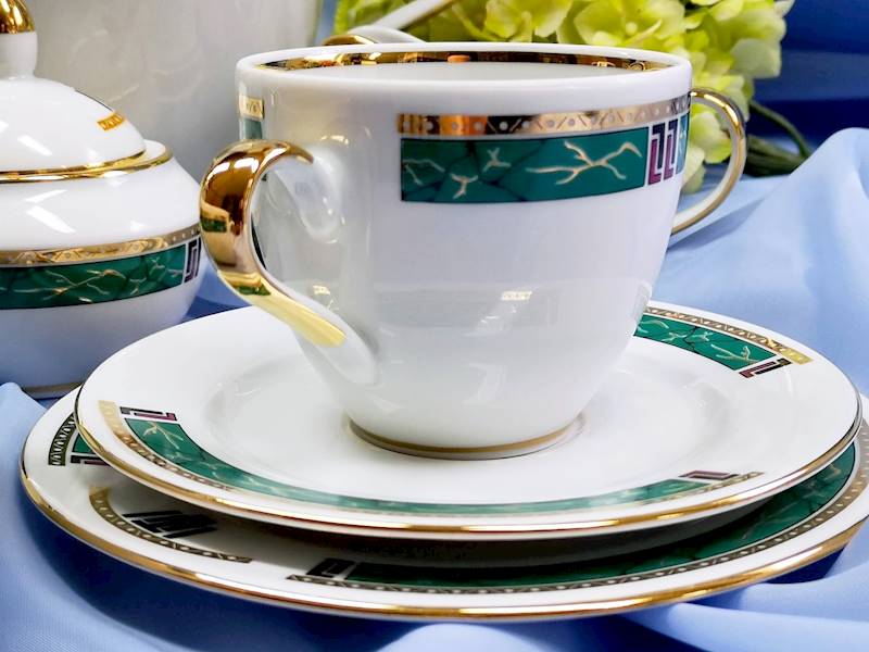 serwis do kawy 12/39 Green Lady RITA