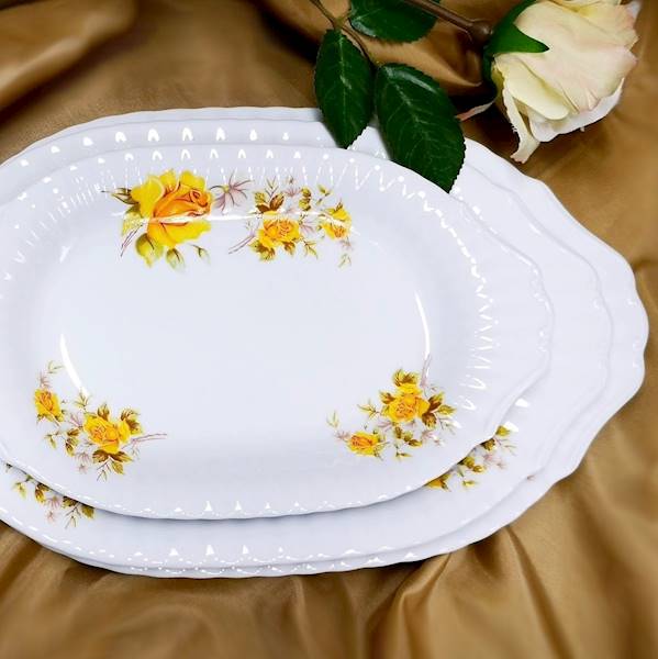 półmisek owalny 33 Golden Rose IWONA 3 rzut