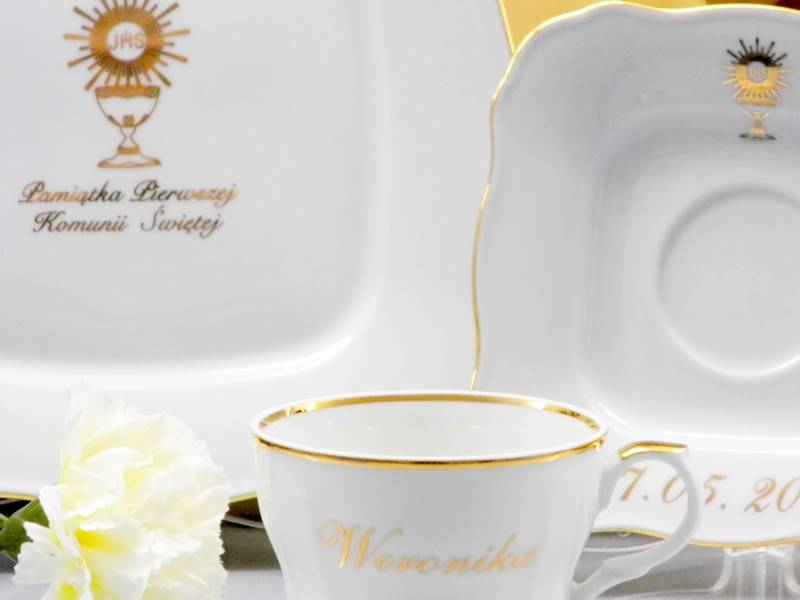 śniadaniówka 1/3 I Komunia Św. 566 ROMANTICA wypis