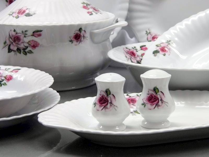 serwis obiadowy 6/27 dek: 873 Red Roses IWONA