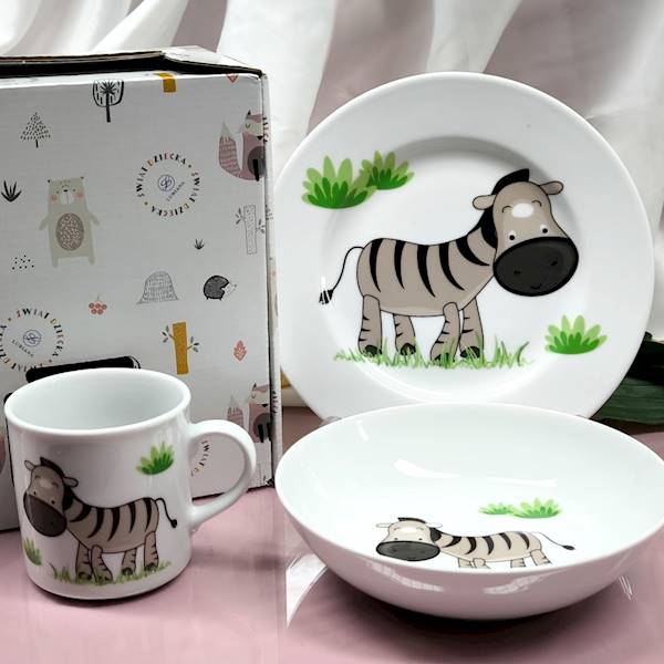 zestaw dziecięcy 1/3 dek: 5137 Zebra ROMA MARGOT