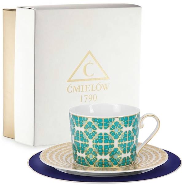 serwis do kawy 1/3 GX06 Verde JENNY GIFT BOX