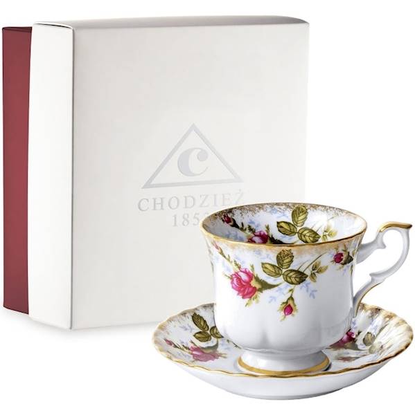 filiżanka ze spodkiem 240 dek: B013 IWONA GIFT BOX