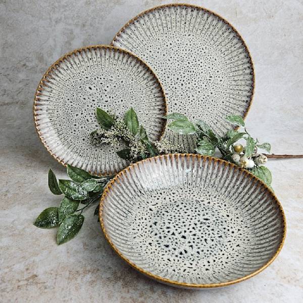 komplet talerzy 4/12 dek: S009 Stoneware METEOR