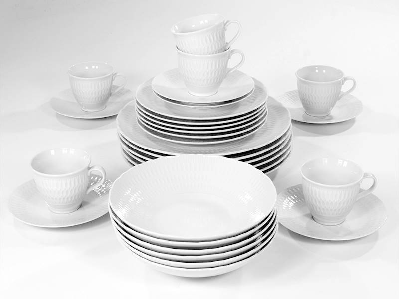 talerz płytki 28 dek: 0001 Biała SOFIA