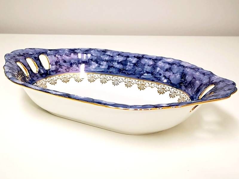 kosz do chleba 33 Blue & Gold IWONA