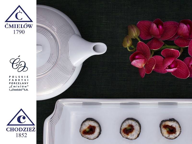 serwis do kawy 6/18 E520 Linea Platynowa YVONNE