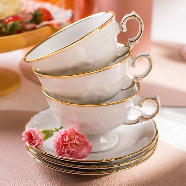 serwis do kawy 6/21 dek: 3617 Ivory FRYDERYKA