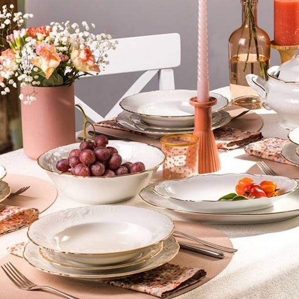 serwis obiadowy 6/22 dek: 3617 Ivory FRYDERYKA