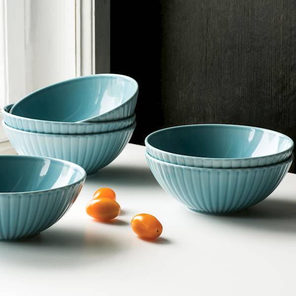 salaterka 17 dek: K600 Turkusowa DAISY