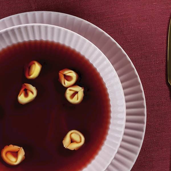 serwis obiadowy 6/18 dek: K700 Różowa DAISY 