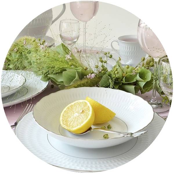 komplet talerzy 6/18 dek: 3607 Pl. Linia SOFIA 28