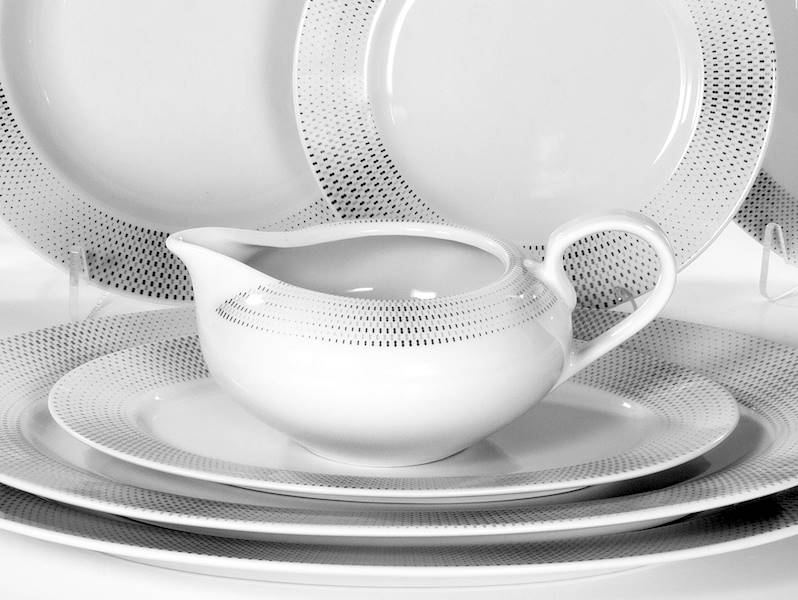 serwis obiadowy 12/44 G465 Ola YVONNE BW