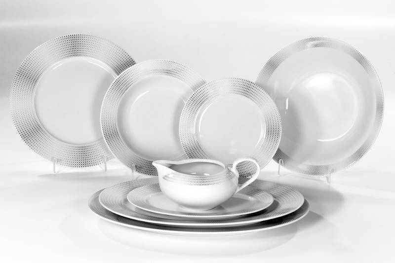 serwis obiadowy 12/44 G465 Ola YVONNE BW