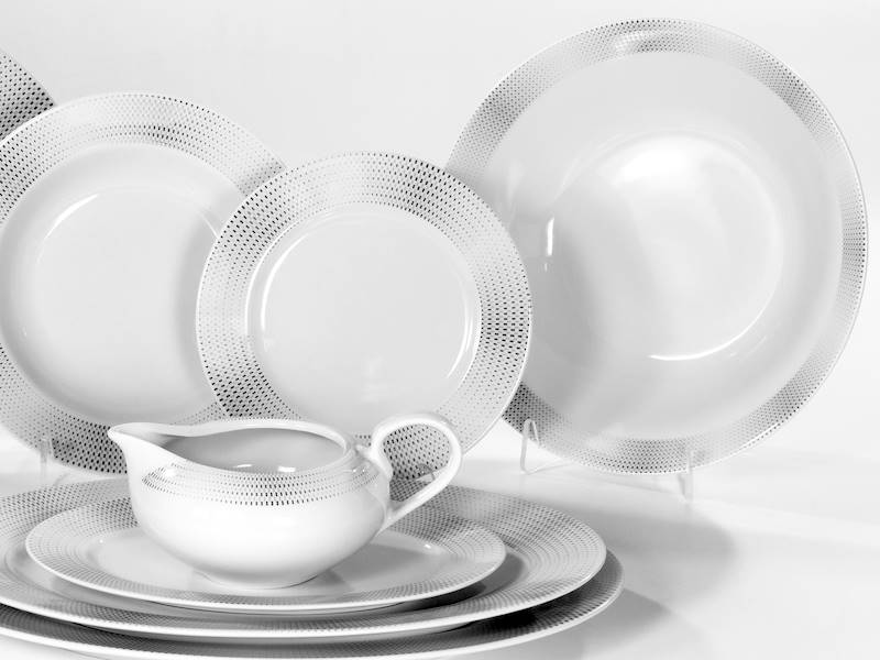 serwis obiadowy 6/26 G465 Ola YVONNE BW