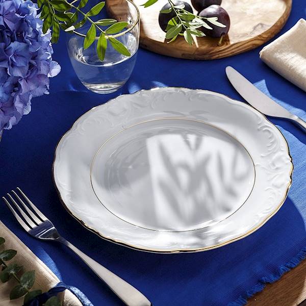 talerz płytki 24 dek: 3616 Złota Linia FRYDERYKA