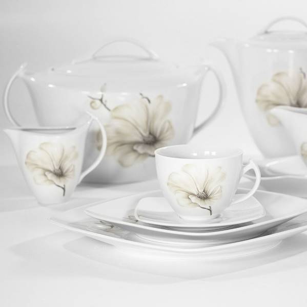 serwis obiadowy 12/45 G463 Magnolia AKCENT nowy