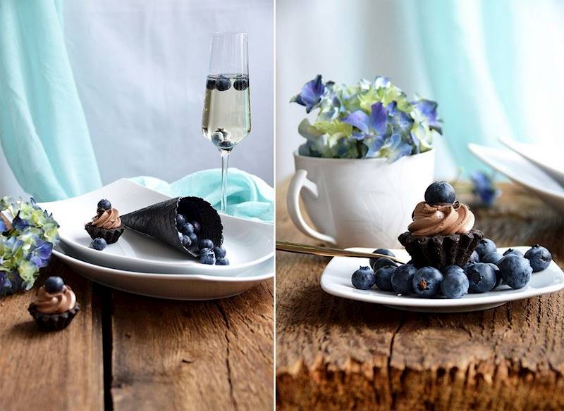 serwis obiadowy 12/44 G727 Gałązka AKCENT BW nowy