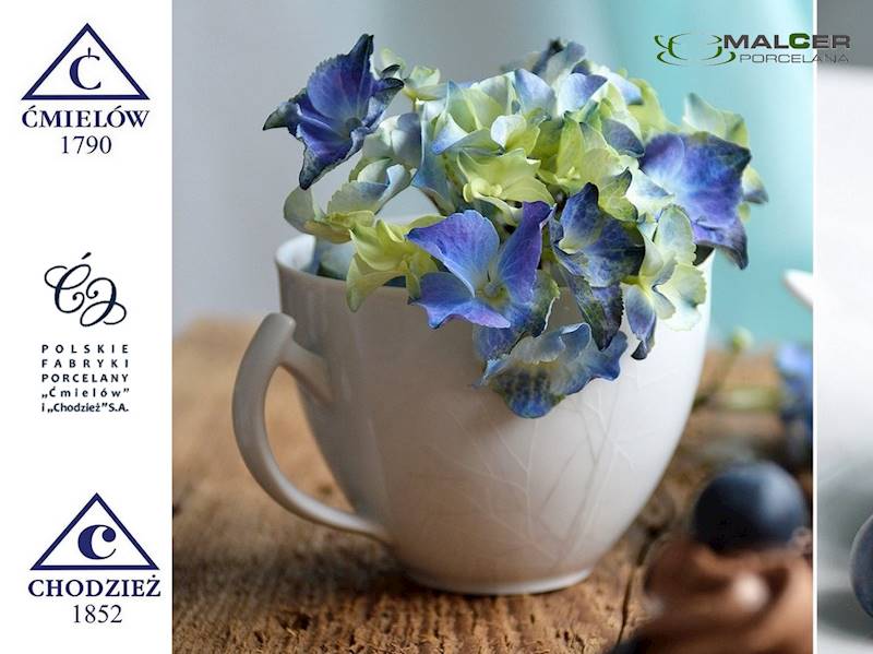 serwis obiadowy 12/44 G727 Gałązka AKCENT BW nowy