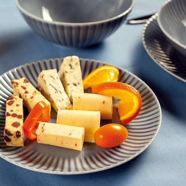 serwis obiadowy 6/18 dek: K100 Szara DAISY 