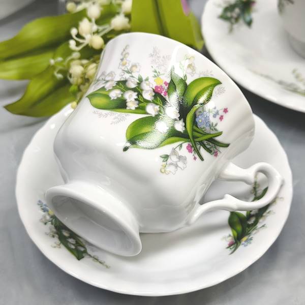 serwis do kawy 6/18 dek: 805 Konwalia IWONA