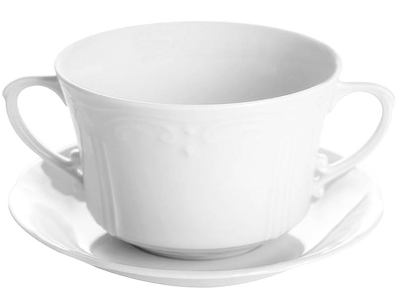 bulionówka ze spodkiem 040 dek: C000 KAMELIA