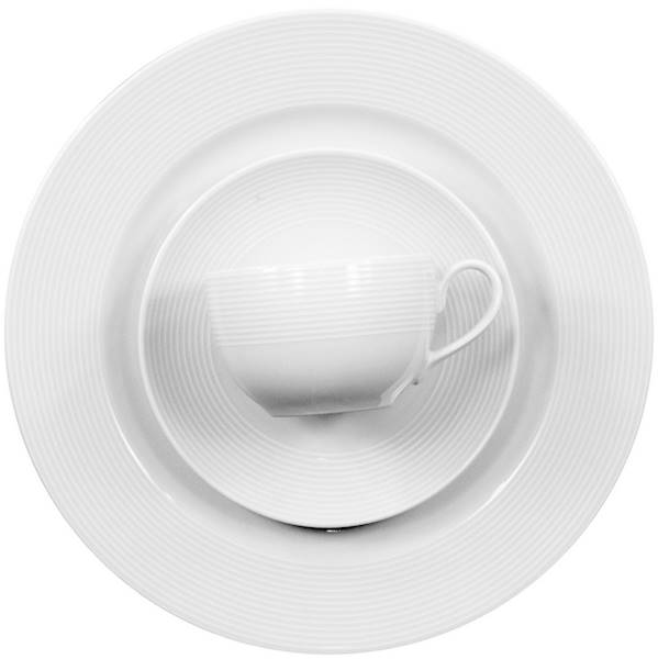 talerz płytki 17 dek: E755 Biała Linea YVETTE 