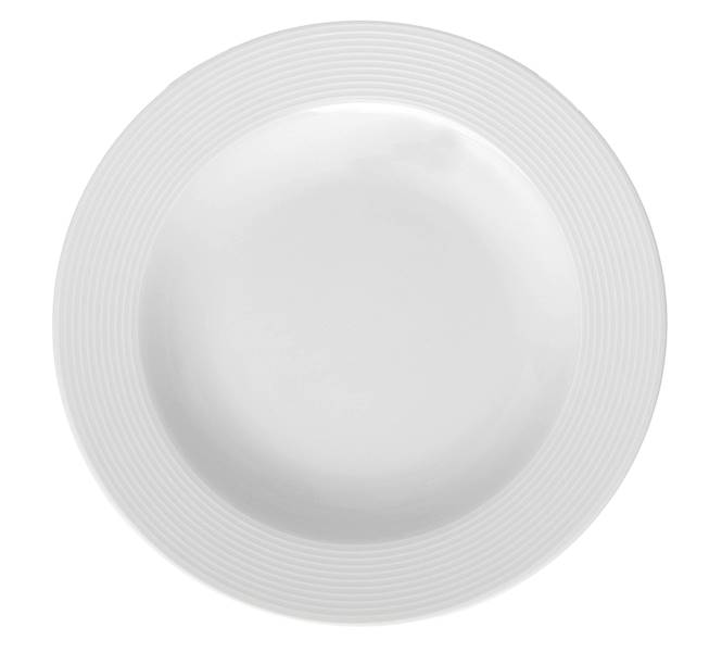talerz głęboki 22,5 dek: E755 Biała Linea YVETTE 