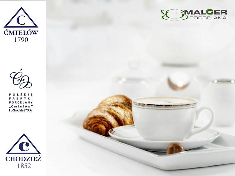 serwis do kawy 6/22 G238 Platynowa Wstęga YVONNE