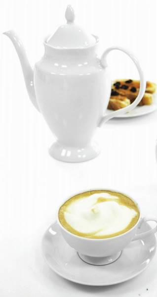 serwis do kawy 6/21 dek: C000 Biała ASTRA