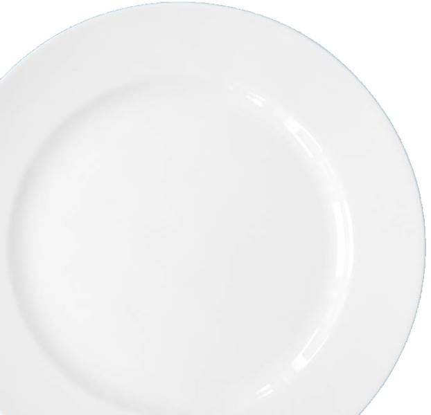 talerz płytki 24 Biała NINA