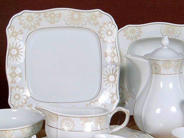 serwis obiadowy 12/44 dek: 0738 ROMANTICA