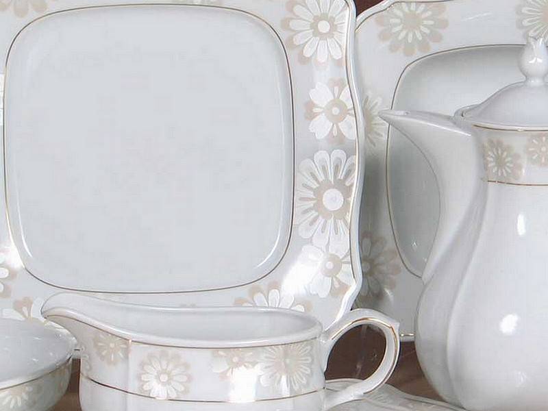 serwis obiadowy 12/44 dek: 0738 ROMANTICA