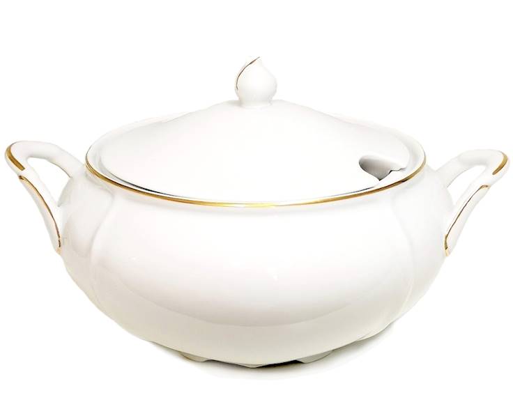 serwis obiadowy 12/45 B014 Złota Linia ROMANTICA