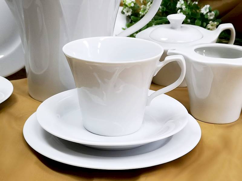 serwis do kawy 12/39 dek: 0000 Biała ZUZANNA