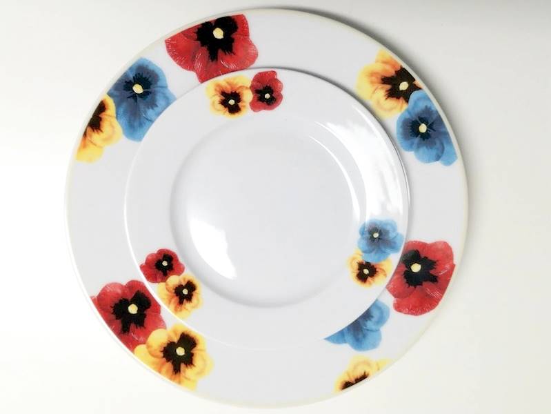 komplet talerzy 6/17 dek: 7035 ATELIER pł.27