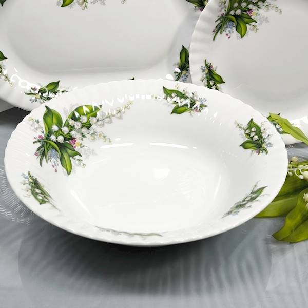 talerz głęboki 22,5 dek: 805 Konwalia IWONA