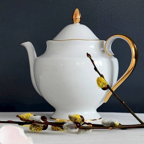 serwis do herbaty 6/23 G067 Złota Wstęga ASTRA 