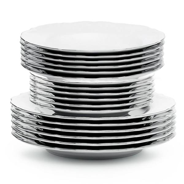 komplet talerzy 6/18 dek: G237 MARIA TERESA