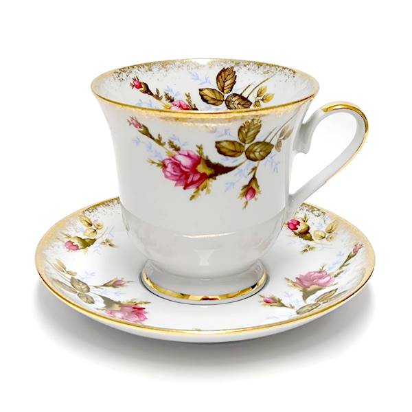 filiżanka ze spodkiem 250 Róża Złota ASTRA