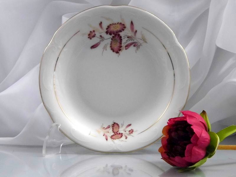 talerz płytki 17 Margaretka Purpurowa KAMELIA