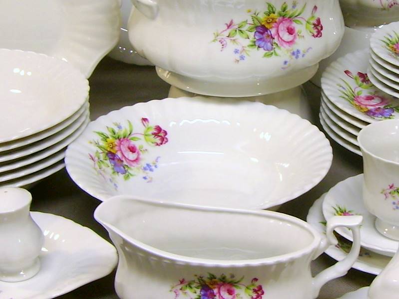 talerz głęboki 22,5 Łąka IWONA 1 rzut