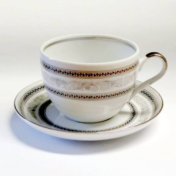 serwis do kawy 6/12 Platynowe Rokoko RITA 