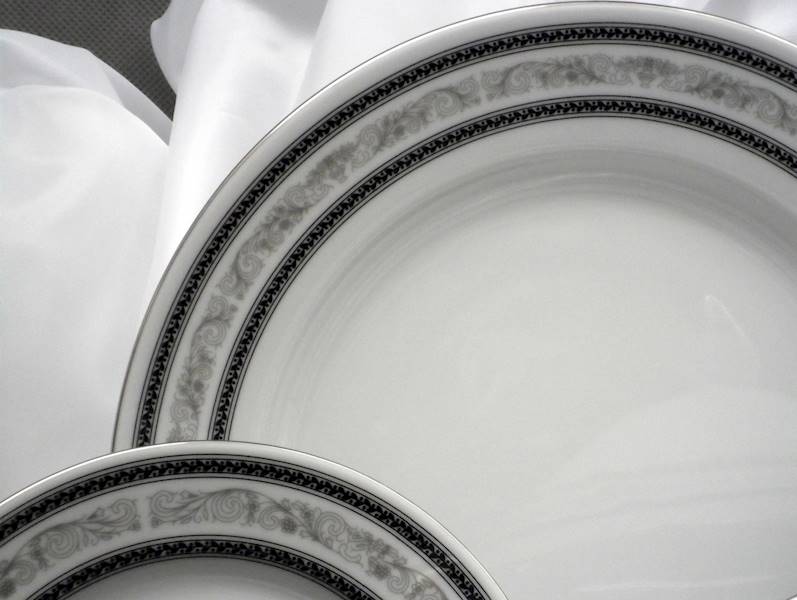 serwis do kawy 6/12 Platynowe Rokoko RITA 